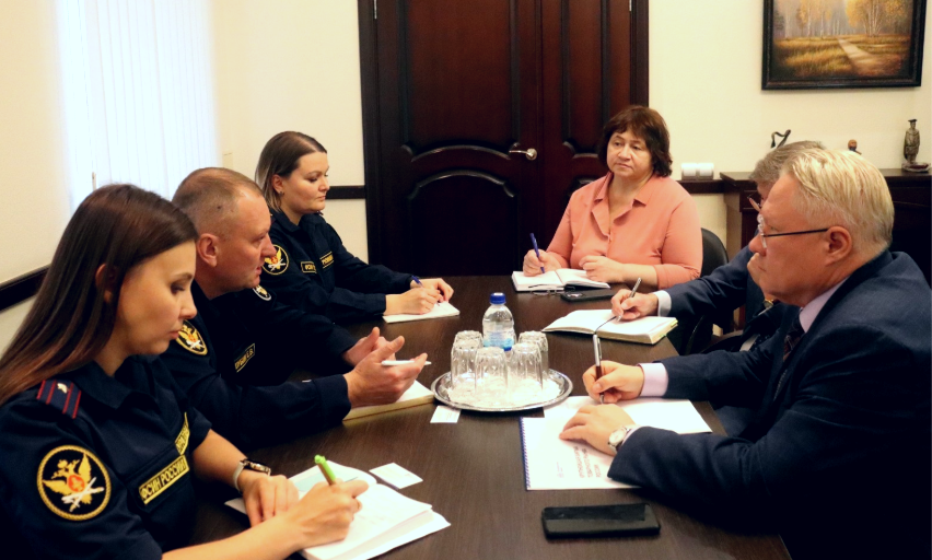 Состоялась рабочая встреча ФКОУ ВО Пермский институт ФСИН России и Пермской ТПП 