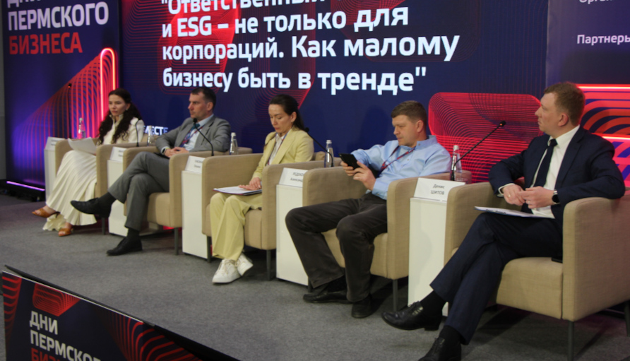 Как малому бизнесу внедрять ESG‑практики обсудили на форуме «Дни пермского бизнеса» 